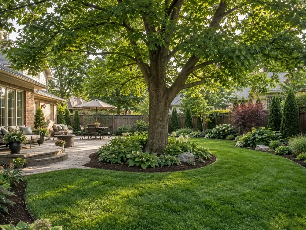 Tree Removal for Landscaping: What to Remove and How 1 A healthy, well-positioned maple anchoring a backyard design — some trees add more value to a landscape than anything new could replace them with.