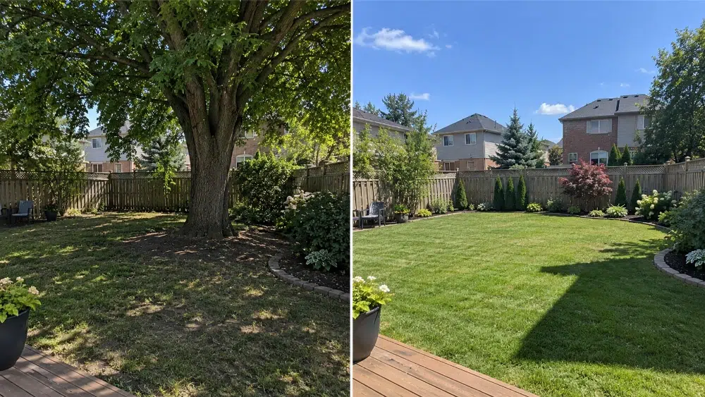 Tree Removal for Landscaping: What to Remove and How 3 The same yard tells two completely different stories depending on whether the tree stays or goes the design should make that call, not the tree.