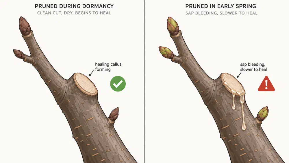 Correct vs. wrong-timing cut comparison Correct vs. wrong-timing cut comparison
