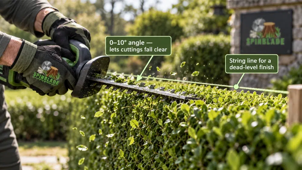 5 Hedge Trimming Techniques : Side, Top, Batter & More 1 Top Cutting hedge trimming techniques