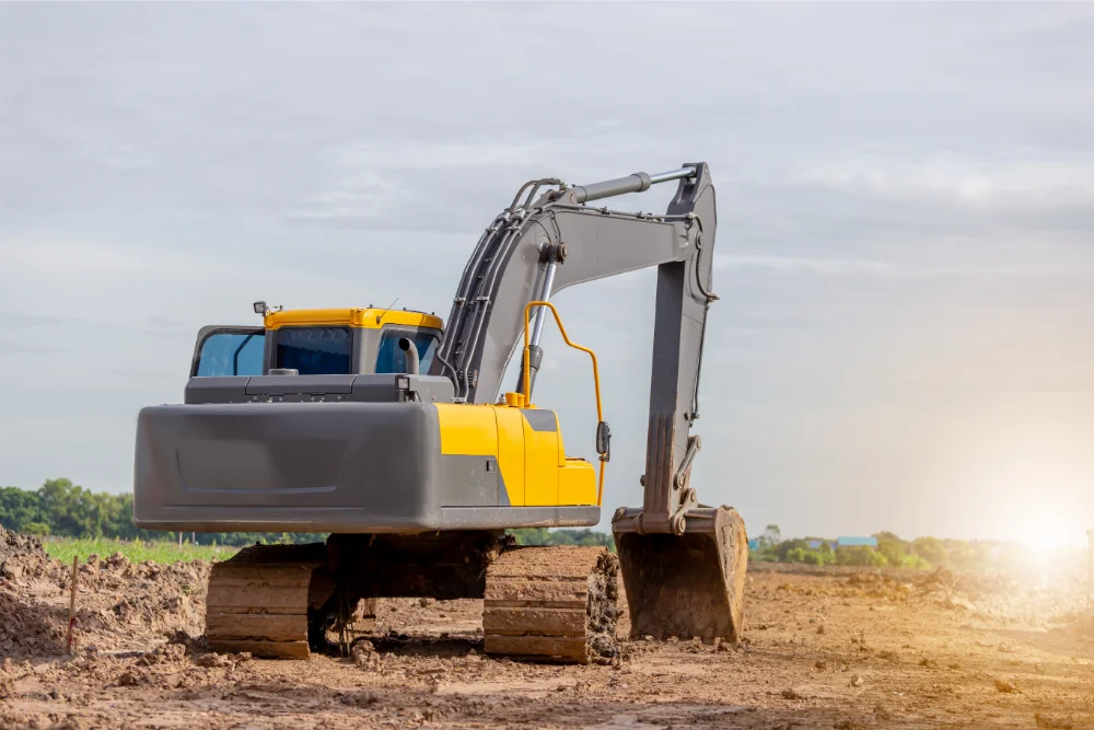 Land Clearing Equipment: What The Pros Use & Why 5 backhoes excavator machine construction site land clearing equipment