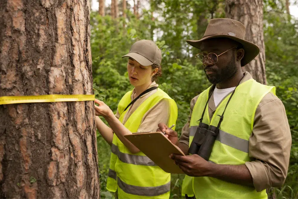 Anthracnose Disease: What it Looks Like & How to Treat it 5 side view forest wardens wearing vests anthracnose,types of tree diseases (pillar),powdery mildew (sub pillar),cedar apple rust (sub pillar)